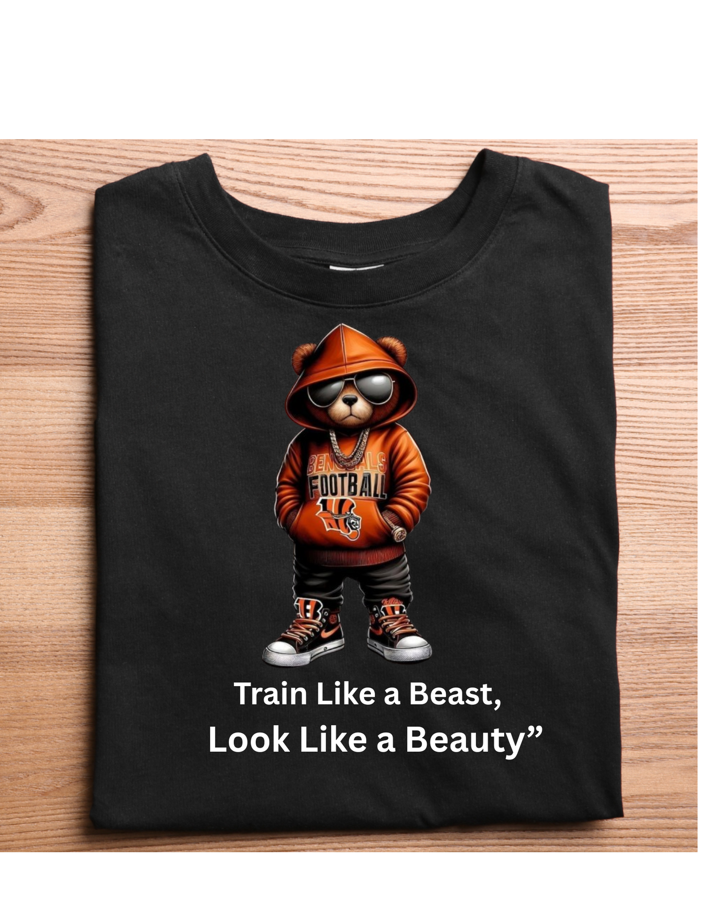 train Like a Beast look like a beauty ll Where Strength Meets Style Customized t shirt